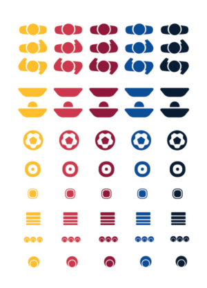 New icons for FC Barcelona's coaching application | Icon-Design von CC Creative Design