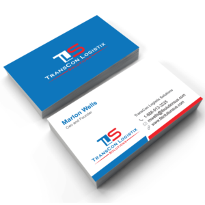 TransCon Logistix Solutions Business cards | Business Card Design by adiazudin