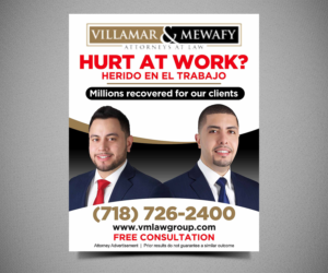 Billboard for Lawyers who handle work accident cases | Schilder-Design von Designers Hub