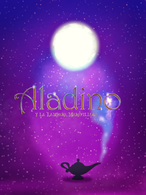 Poster for Ballet Recital Aladino y la Lampara Maravillosa | Poster Design by Marta van Eck