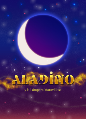 Poster for Ballet Recital Aladino y la Lampara Maravillosa | Poster Design by H-H Arts