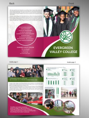 Evergreen Valley College Viewbook 2019 | Brochure Design by innovative earth