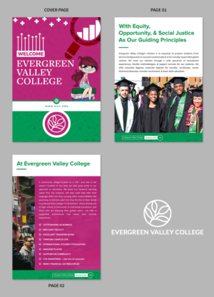 Evergreen Valley College Viewbook 2019 | Brochure Design by SAI DESIGNS