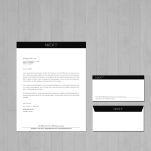 Letterhead Design by Creations Box 2015 for this project | Design: #21100325