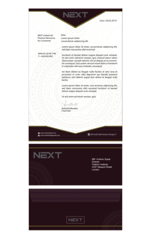 Letterhead Design by krishno gs for this project | Design #21128490