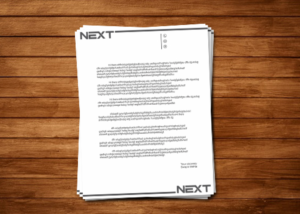 Letterhead Design by Swapnil Mehta - VectaPix for this project | Design #21112149