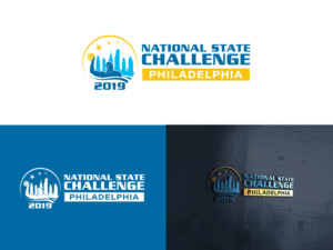 National State Challenge 2019 Philadelphia  | Logo Design by Slant Line Media