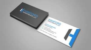 Hanford Investments Business Cards | Business Card Design by Sarah Mathews