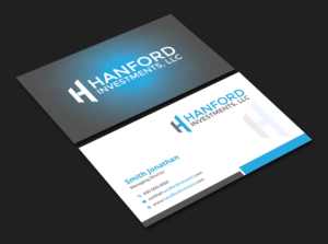 Hanford Investments Business Cards | Business Card Design by Bold Pixels