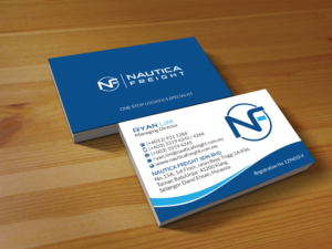 Business Card Design by Creations Box 2015 for Nautica Freight | Design #21106469