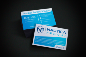 Business Card Design by ILCHE 88 for Nautica Freight | Design #21138411