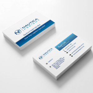 Business Card Design by Silvena Dianova for Nautica Freight | Design #21120035