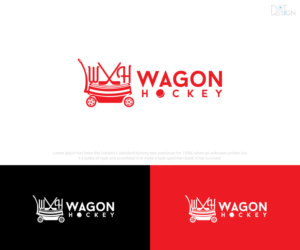 "Wagon Hockey" and "WH"  | Logo-Design von Dot Design 3