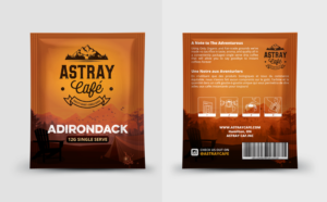 Astray Café retail envelop design | Packaging Design by Navisol Creatives