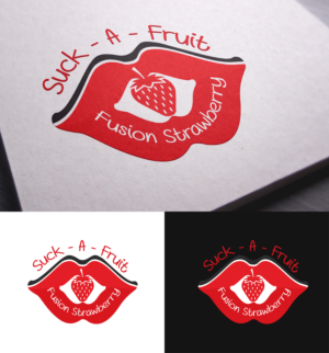 Suck-A Fruit THC Infused Juice Logo Upgrade | Etikett-Design von SAI DESIGNS