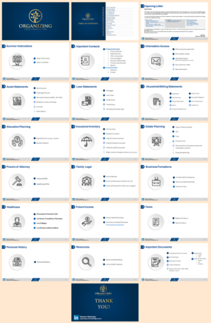 Organizing Your Financial Life PowerPoint | PowerPoint Design by IndreDesign