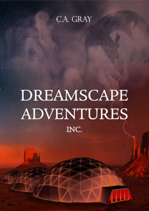 Dreamscape Adventures, Inc. Book Cover | Buchumschlag Design von Aesthetica Society