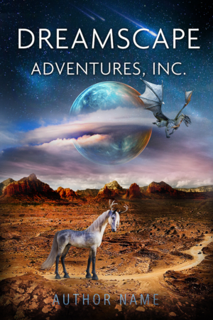 Dreamscape Adventures, Inc. Book Cover | Book Cover Design by Tatlin