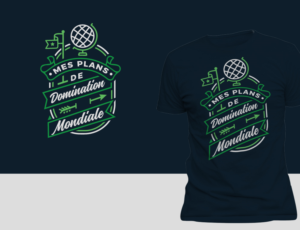 World domination merchandise | Graphic Design by Ena