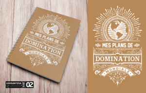 World domination merchandise | Grafik-Design von Gohsantosa