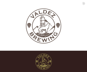 Valdez Brewing | Logo Design by D_Mantra