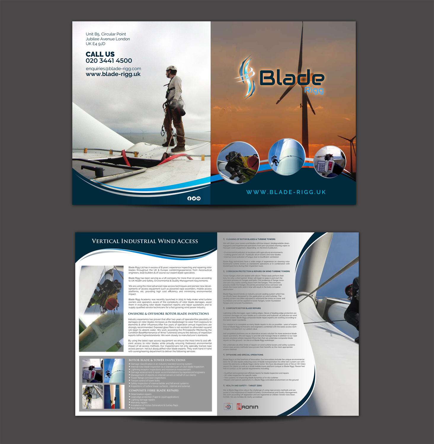 Flyer Design by chandrayaan.creative for Blade Rigg Ltd | Design #21218437