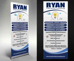 Trade Show Booth Sign Design for Retracting Banner | Signage Design by Designers Hub