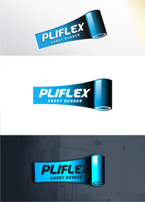 PLIFLEX SHEET RUBBER | Logo Design by Soul Light