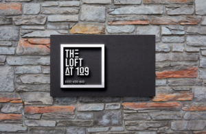 The Loft at 109 | Logo Design by GLDesigns