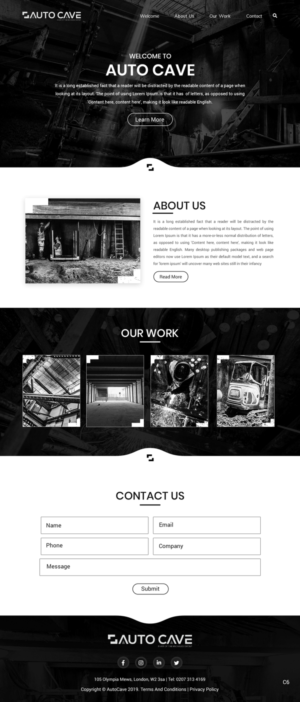 Web Design by pb for this project | Design: #21240945