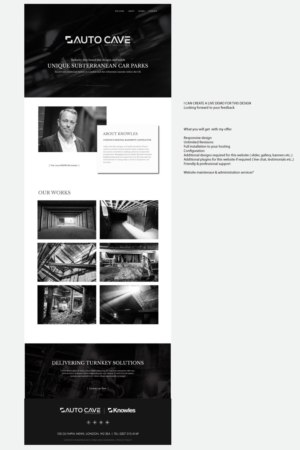 Auto Cave Website - Part of the Knowles Group | Web-Design von coo.lt