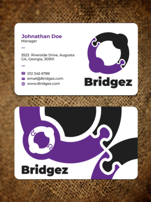 Bridgez custom business card design | Visitenkarten-Design von JK18