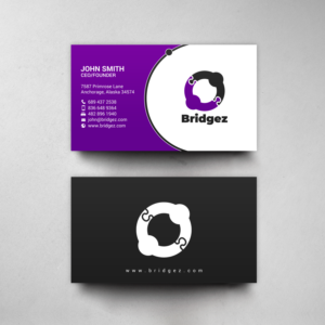 Bridgez custom business card design | Visitenkarten-Design von chandrayaan.creative