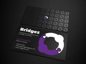 Bridgez custom business card design | Visitenkarten-Design von Tripti Ranjan Gain