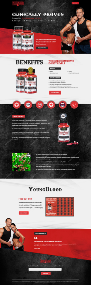 Landing Page Design by PiXthemes