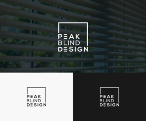 Peak Blind Design or Peak Design | Logo Design by Kiran