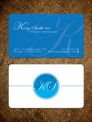 Business Card for a Child Psychologist | Visitenkarten-Design von Sandaruwan