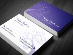 Business Card for a Child Psychologist | Visitenkarten-Design von Moumita_