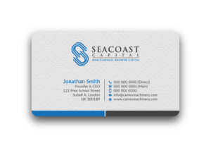 Seacoast Business Card Redesign | Business Card Design by Bold Pixels