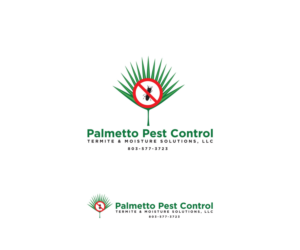 Palmetto Pest Control 803-577-3723 | Logo Design by senja