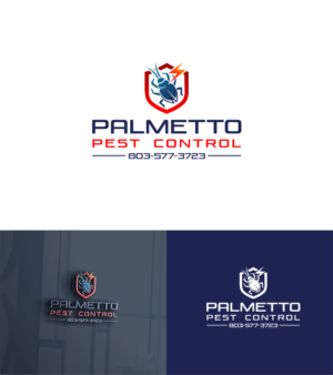 Palmetto Pest Control 803-577-3723 | Logo Design by *mary