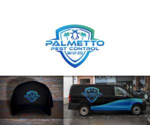 Palmetto Pest Control 803-577-3723 | Logo Design by anico