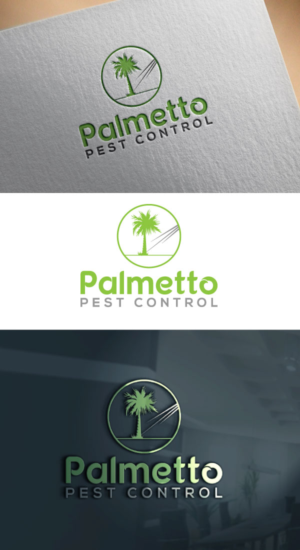 Palmetto Pest Control 803-577-3723 | Logo Design by aishwarya....