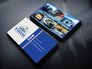 Kodiak Water Taxi and Transport | Business Card Design by Sandaruwan