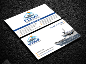 Kodiak Water Taxi and Transport | Business Card Design by Bold Pixels