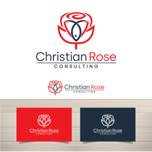 Company name is "Christian Rose Consulting | Logo-Design von south door