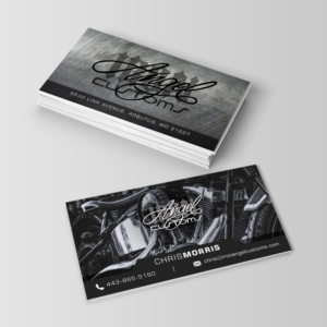 Motorcycle Shop Business Card | Business Card Design by Ana White