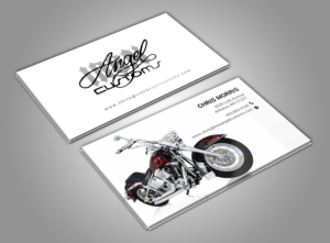 Motorcycle Shop Business Card | Business Card Design by chandrayaan.creative