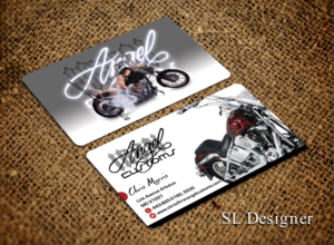 Motorcycle Shop Business Card | Business Card Design by SL Designer