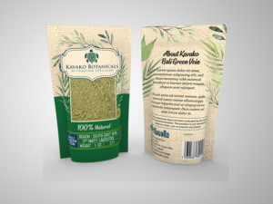 Botanical Company Seeking Product Bag Redesign (Tropical Look)  | Label Design by Priyo Subarkah